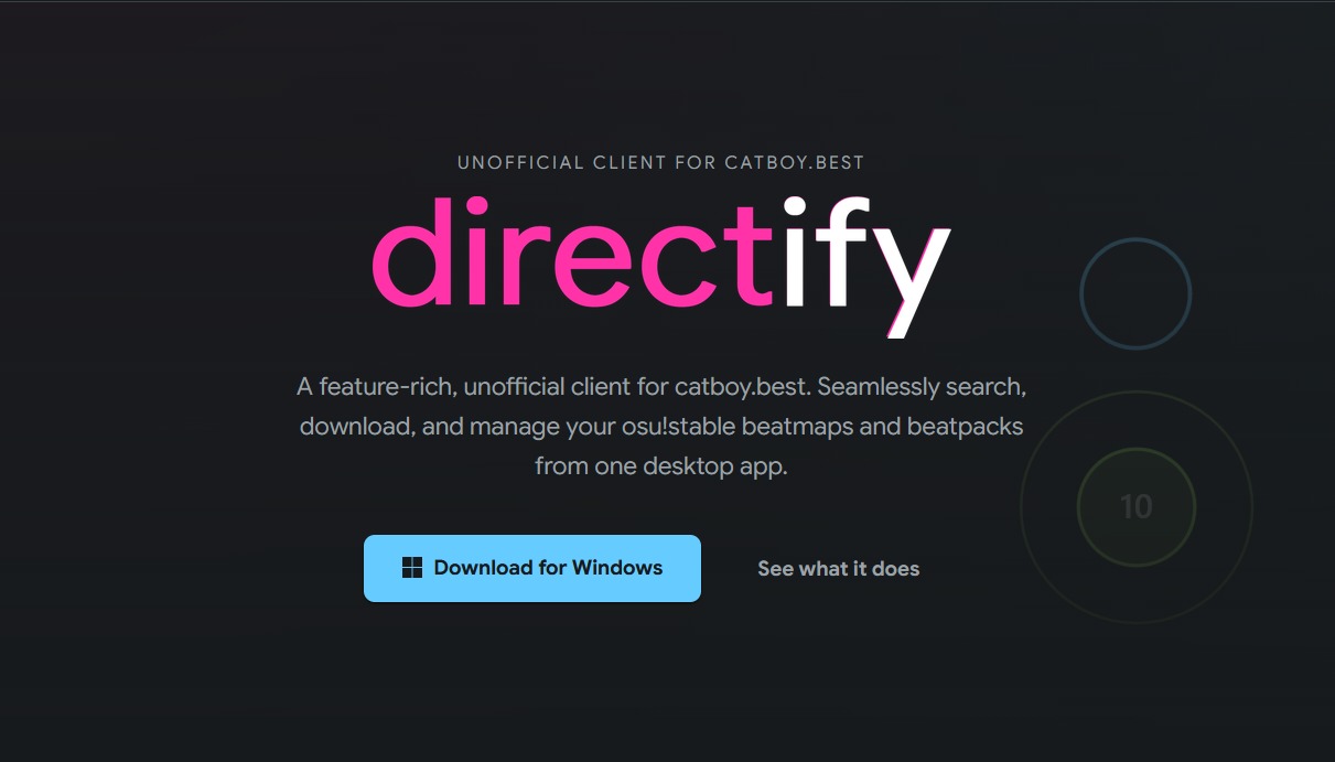 Directify project preview
